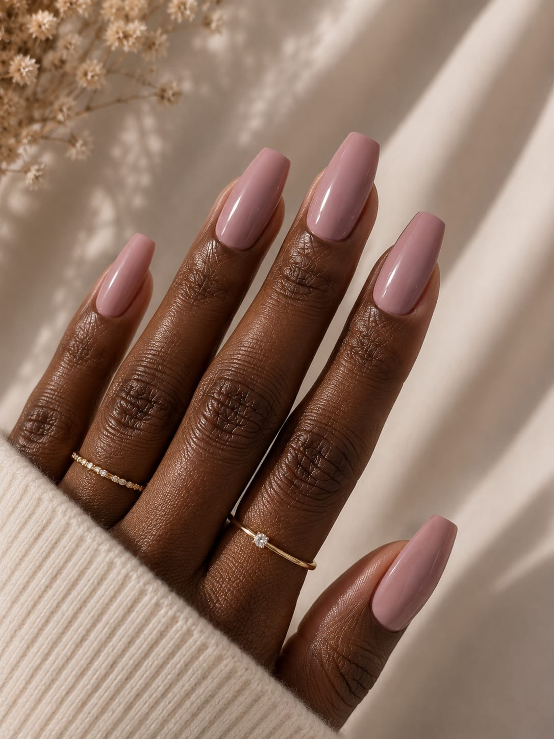 Press-on nails Vieux Rose poudré, Epsylaya Suisse – vue 2