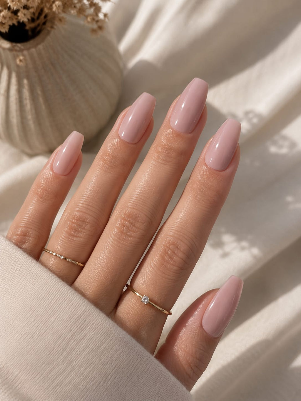 Press-on nails Vieux Rose poudré, Epsylaya Suisse – vue 1