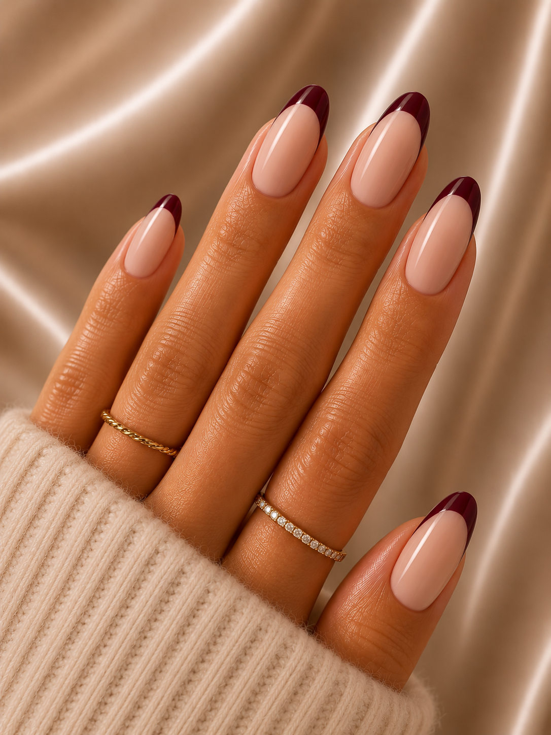 Press-on nails French manucure Bordeaux, Epsylaya Suisse – vue 1