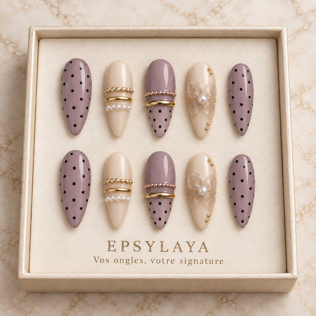 Mauve couture